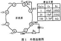 PA85的外部连接图