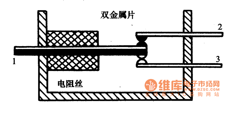 介绍双金属片温度继电器的工作原理与用途