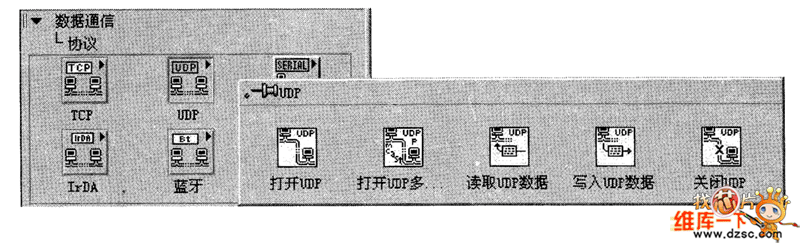 UDP子选板