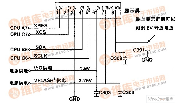 诺基亚8310手机PCB电路板故障检修思路