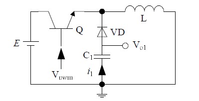 图1 传统的非隔离负电压开关电源电路结构1