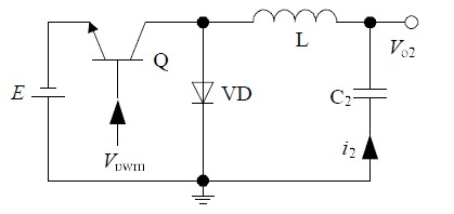 图2 传统的非隔离负电压开关电源电路结构2