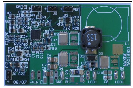便携式投影仪6a rgb led驱动器参考设计; 驱动 线路板; 