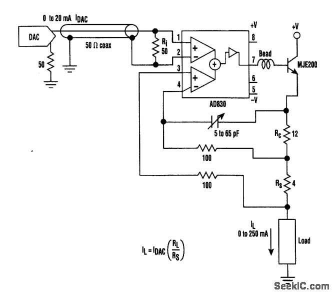 电流-电压转换器，升压晶体管 