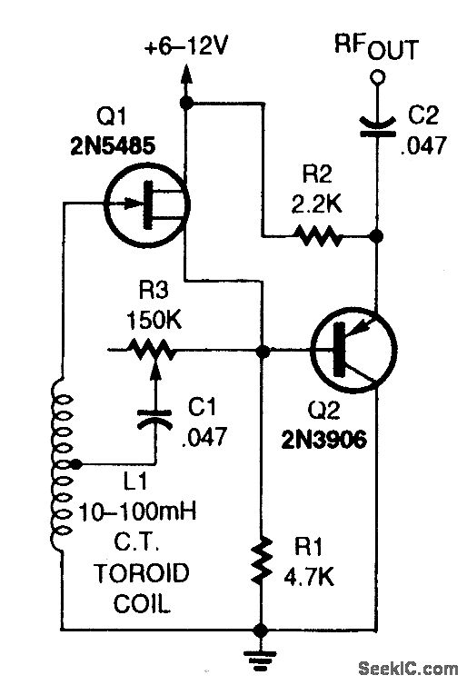 【图】VLF LC振荡器 信号产生 电路图 维库