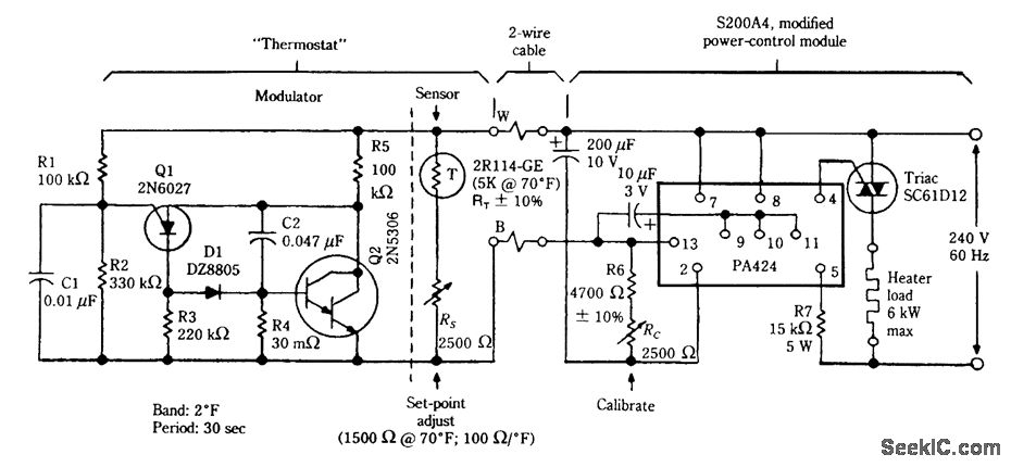 【图】零电压转换温度调节器控制电路 