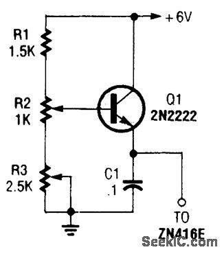 1.5v电源zn416e电路 