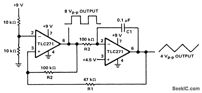 【图】单电源供电的信号(函数)发生器基础电路