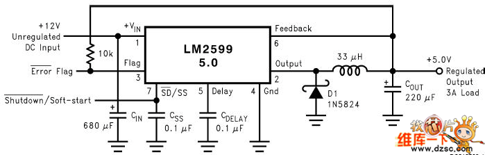 LM2599应用电路图
