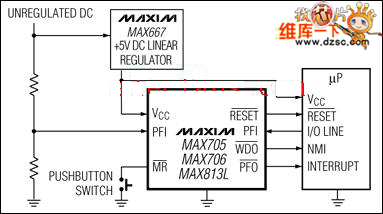 max705应用电路图