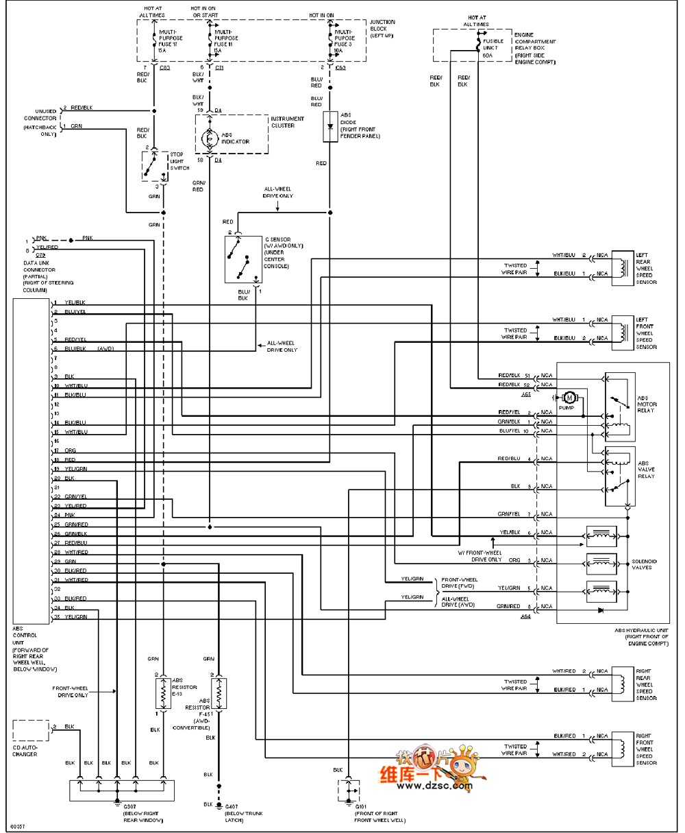 马自达953000gtabs电路图
