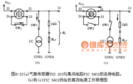 FIC 5401供给的直流电源工作原理电路图