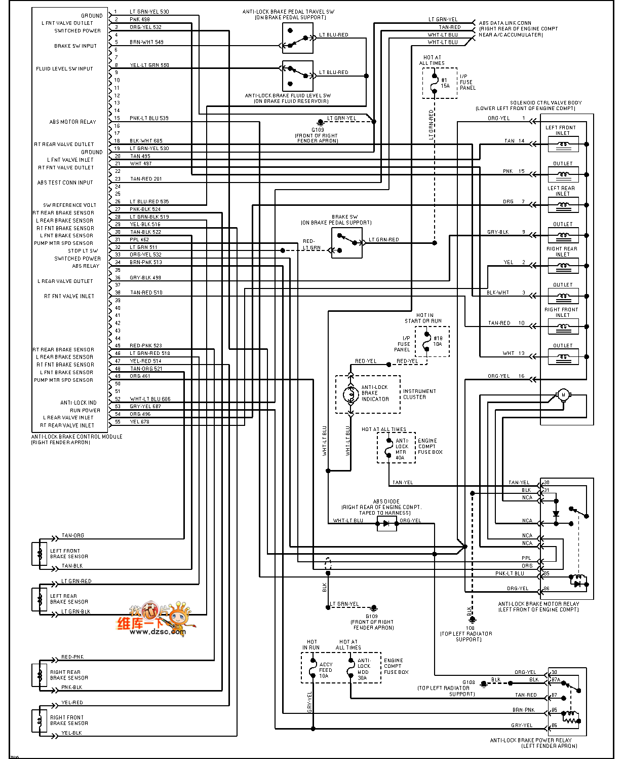 2l,sho)abs电路图