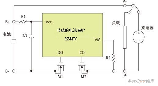 基于xysemixb4251a的锂电池保护电路图