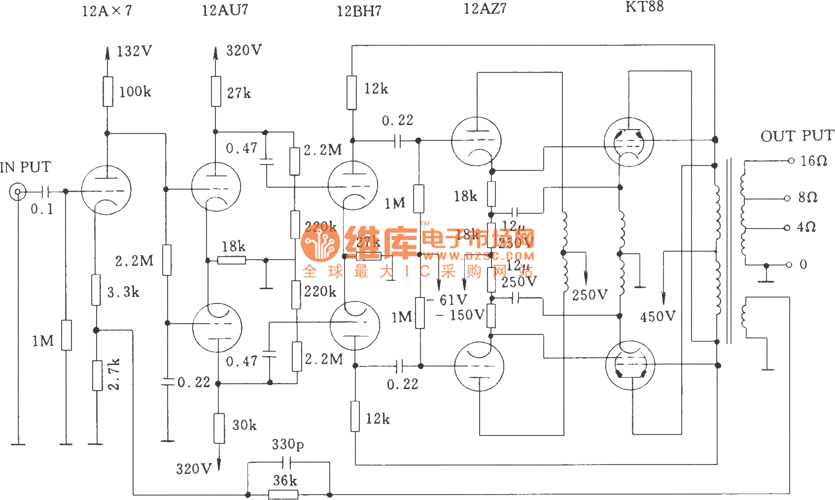 【图】电籽管麦景图mc-275(mcintosh 275)功率