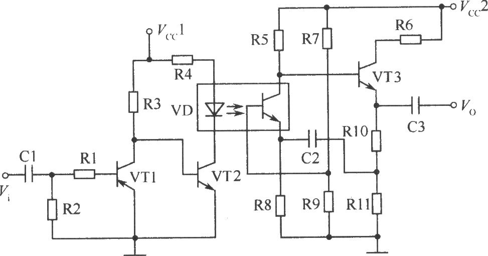 【图】光电耦合器在音频放大电路中的典型应用