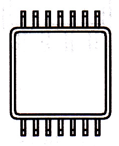 MC33074DTBR2G引脚图