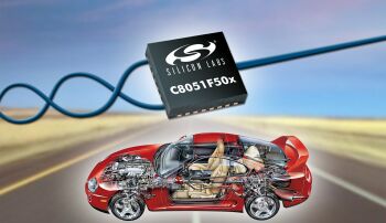 Silicon Labs发表超小汽车通信控制器C8051F50x系列