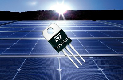 意法发布全新太阳能面板解决方案SPV1001