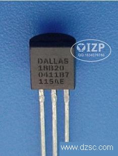 DS18B20+ DALLAS原装单总线数字温度传感