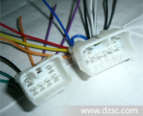 比亚迪f3cd机尾线图解,比亚迪cd机尾线图解 比亚迪f0f3f3r原车cd音响接线头公