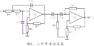 二阶带通滤波器是一种二阶压控电压源