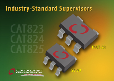 Catalyst半导体新增三款工业标准型电压监控器