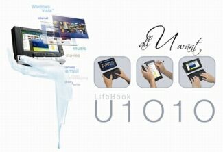 富士通发布首款5.6寸全功能可旋转屏UMPC