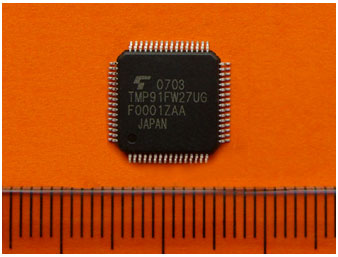 东芝推出多功能小型16位通用微机TMP91FW27UG