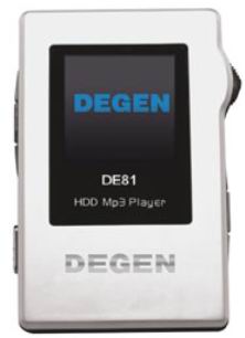 Degen MP3硬盘播放器选用SigmaTel D-Major音乐控制芯片