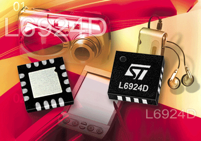 ST多功能锂电池充电器芯片为尺寸紧凑的应用节省空间