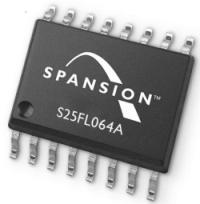 Spansion推出64Mb串行闪存 读取速度达50MHz