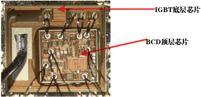 芯片叠加技术中的智能型IGBT