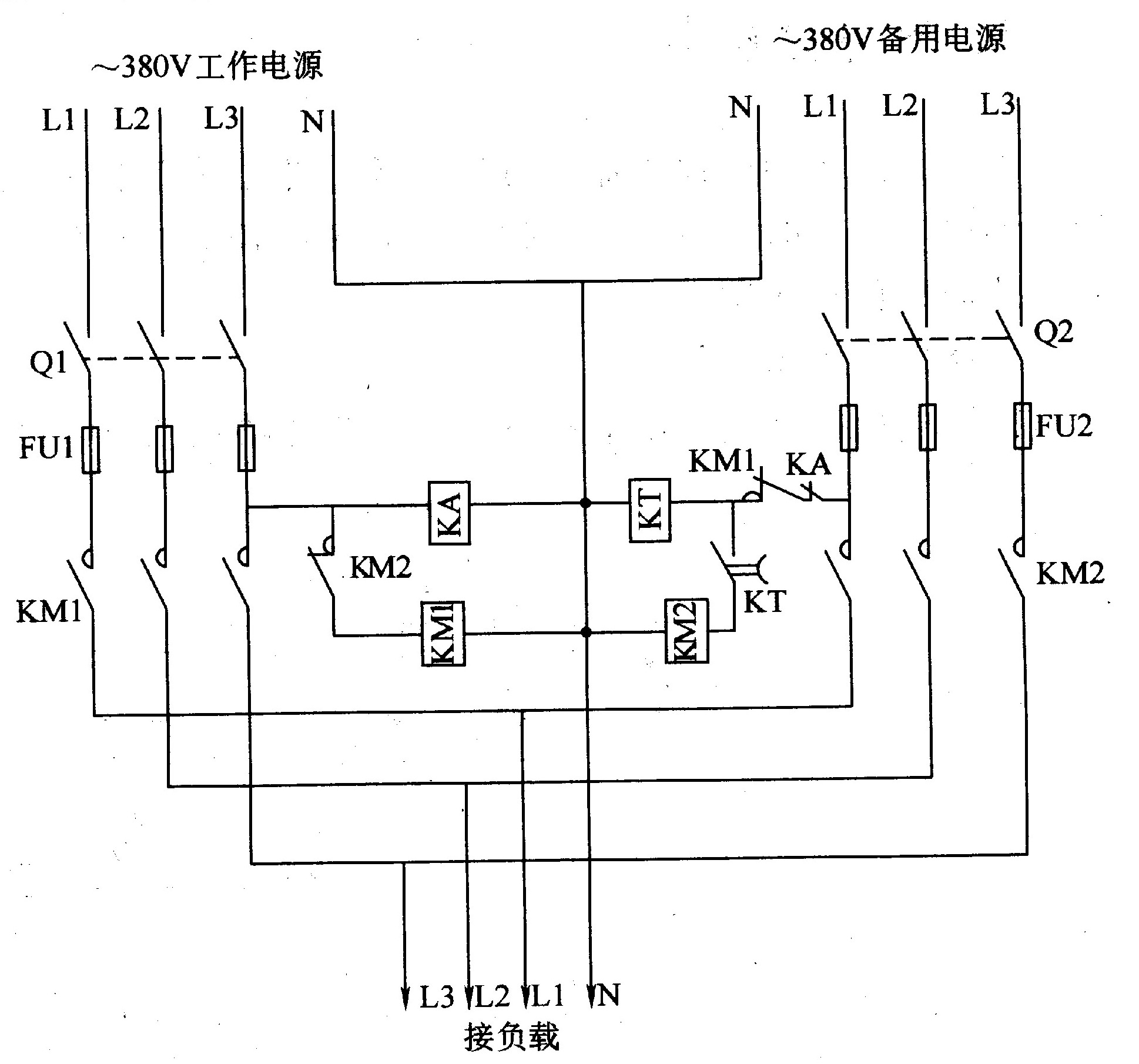 高压双路供电系统图图片