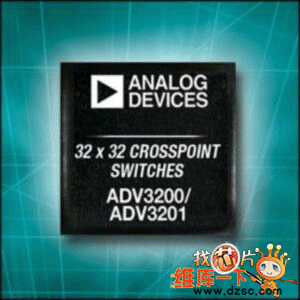 ADI推出32×32视频交叉点开关ADV320x