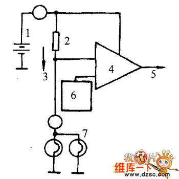 晶体管式电流传感器电路