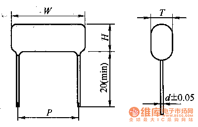 聚丙烯薄膜电容器外形