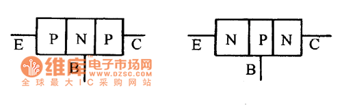 两种晶体管结构电路图