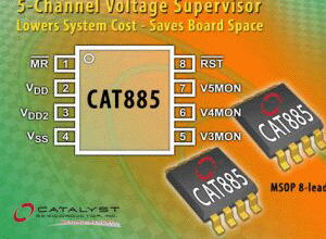 Catalyst推出CAT885新型5通道电压监控器