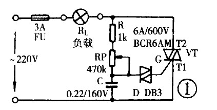 bta41可控硅调温电路图图片