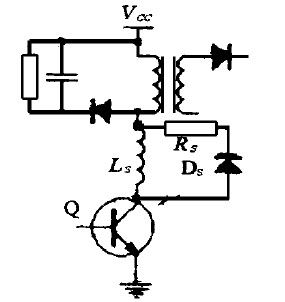 图2  具有非饱和电抗的开通缓冲回路