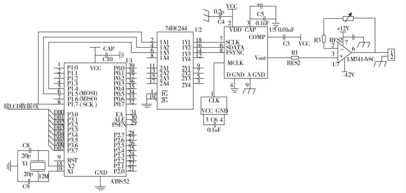 图2 信号发生器电路原理图