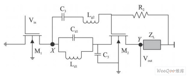 带级间匹配的两级电流复用放大器