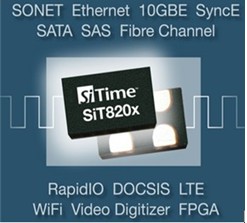 SiTime推出基于MEMS技术的SiT820X可编程振荡器系列