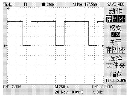 图4 PWM 占空比