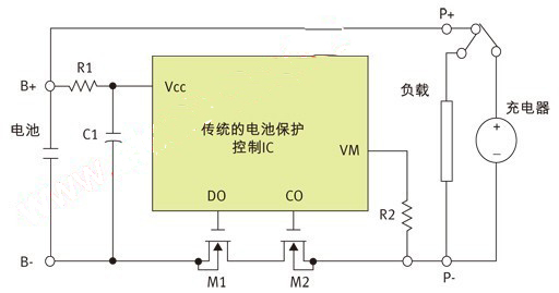 锂电池保护装置电路原理