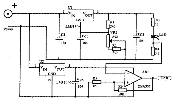 图2 电流调节与检测电路