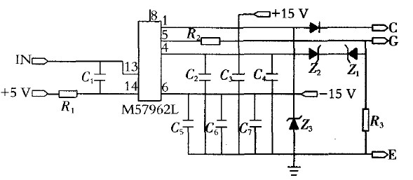 图2 IGBT驱动电路