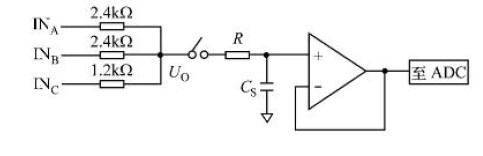 图4电压检测原理