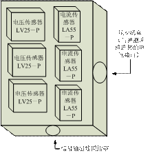 交流380V三相供电测量盒结构示意图
